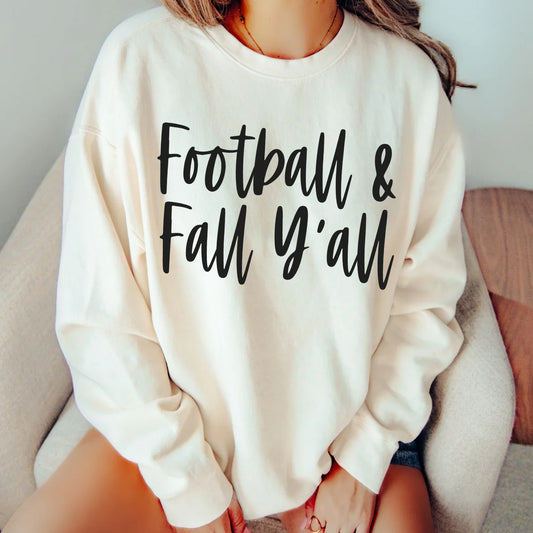 Football & Fall Y'all DTF Transfer