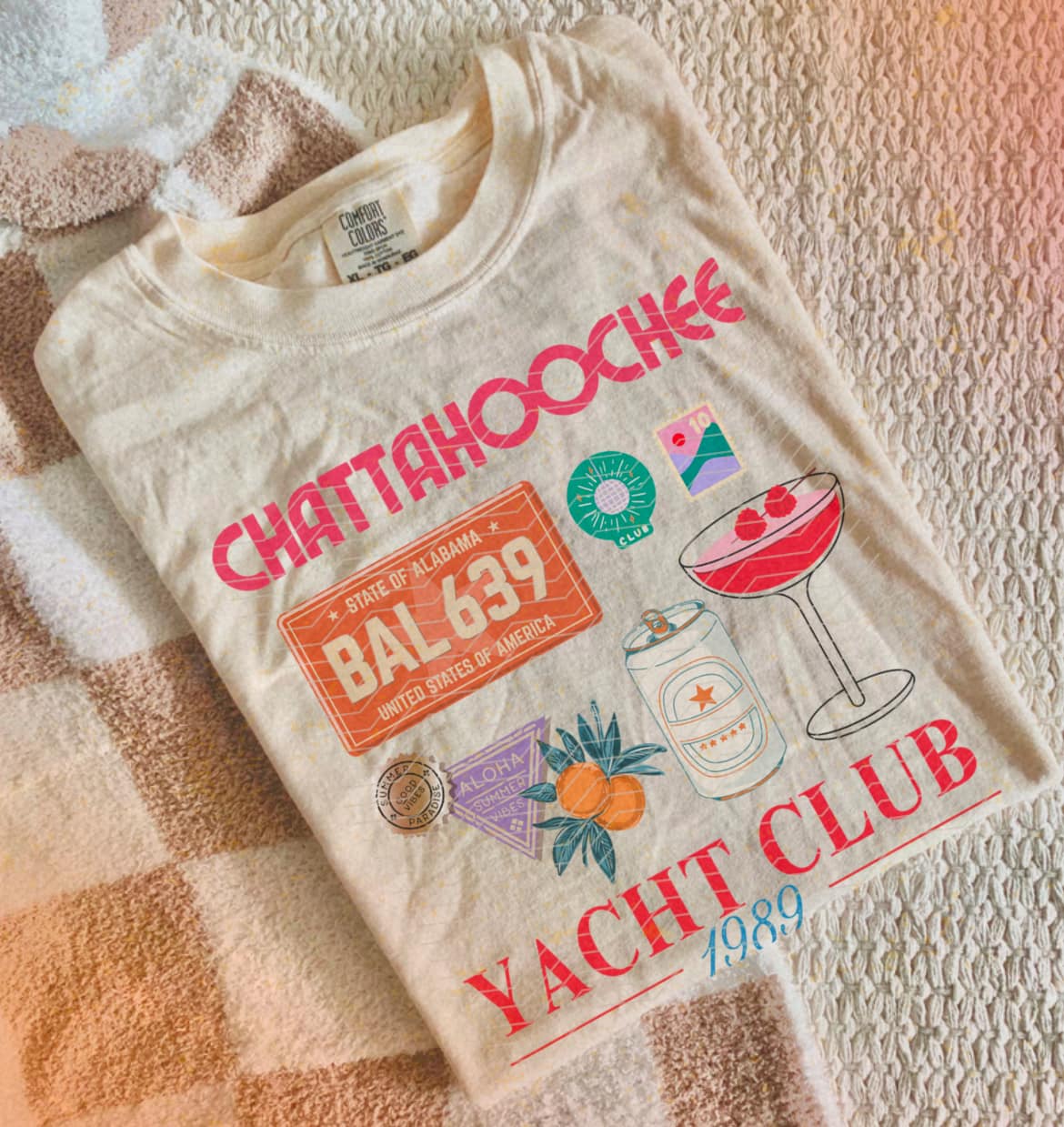 Chattahoochee Yacht Club Trendy Summer DTF Transfer