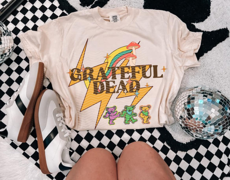 Grateful Band DTF Transfer