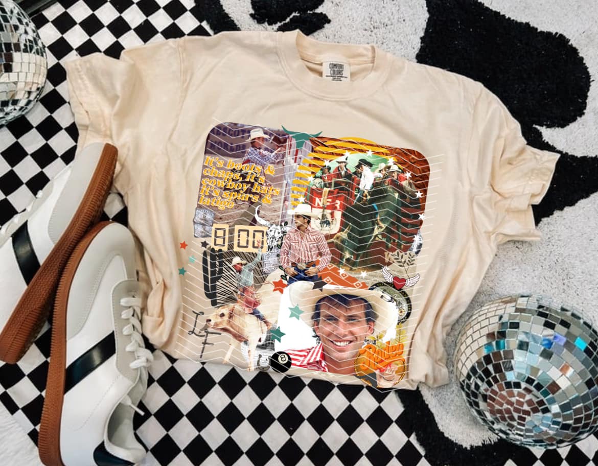 Vintage Collage Frost DTF Transfer