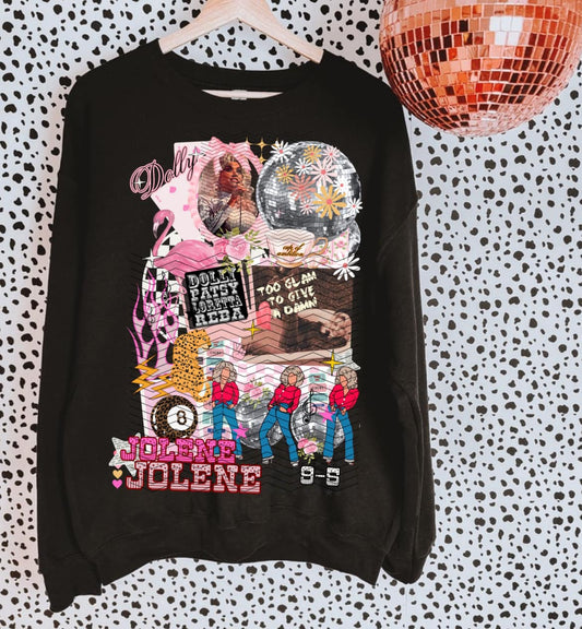 Jolene Collage DTF Transfer