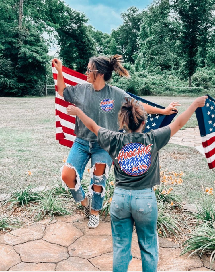 Hoochie Mama Est 1776 DTF Transfer