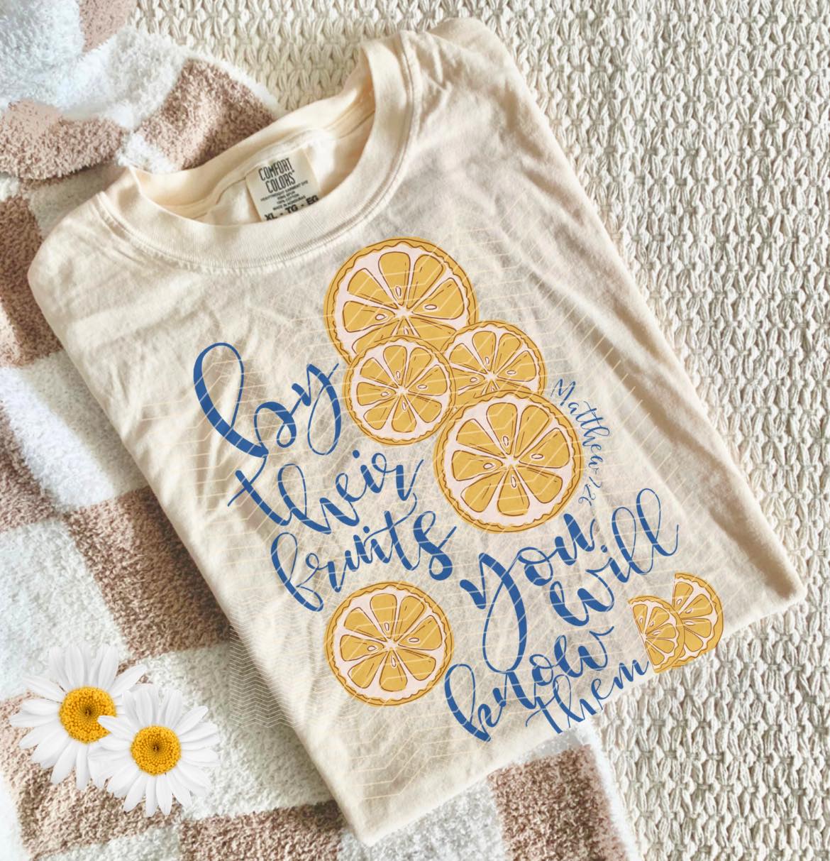 By Their Fruits, You will Know Them Faith DTF Transfer