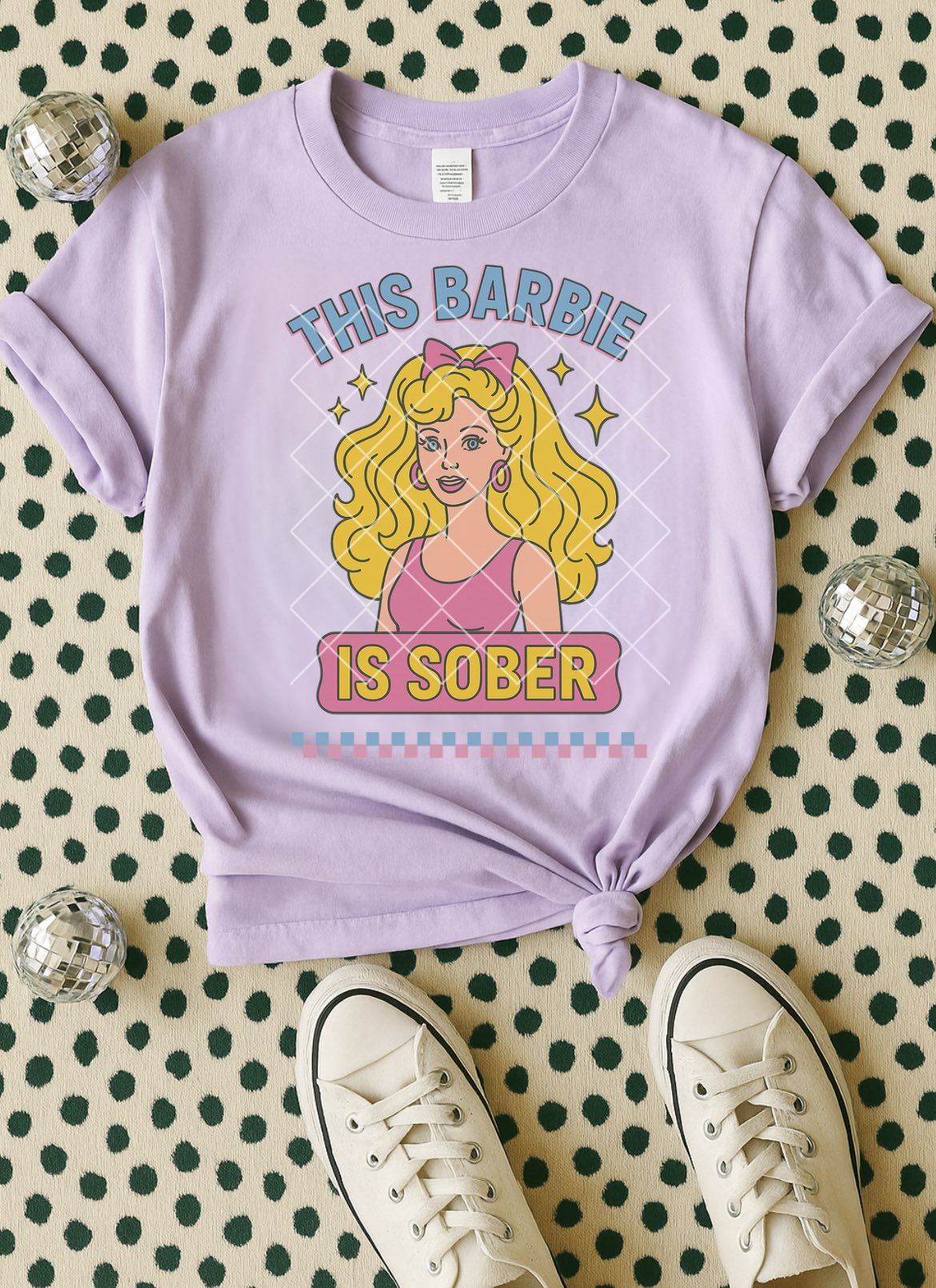 The Girl is Sober DTF Transfer