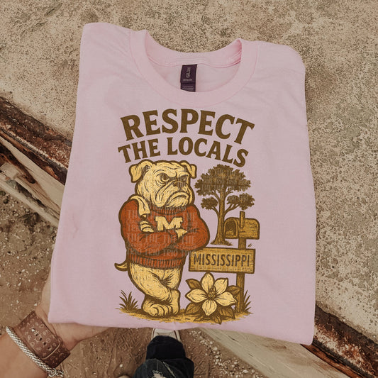 Respect the Locals Mississippi DTF Transfer