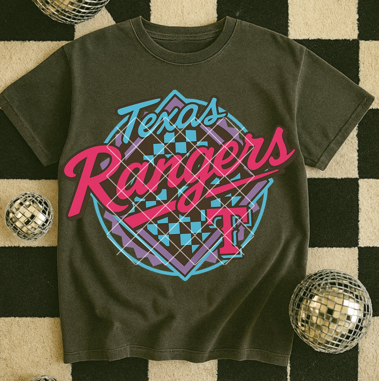 Vintage Rangers DTF Transfer