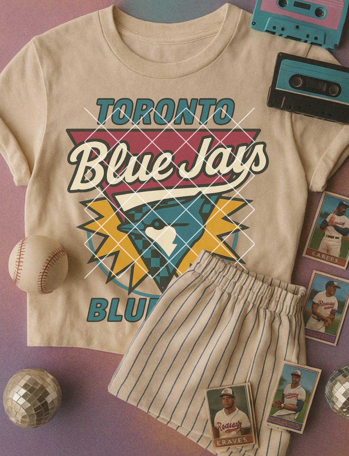 Vintage Blue Jays DTF Transfer