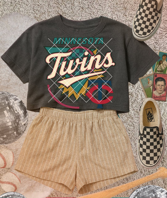Vintage Twins DTF Transfer