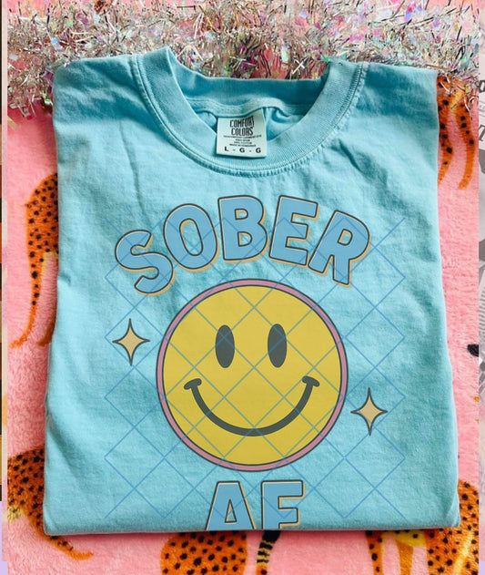Sober AF DTF Transfer