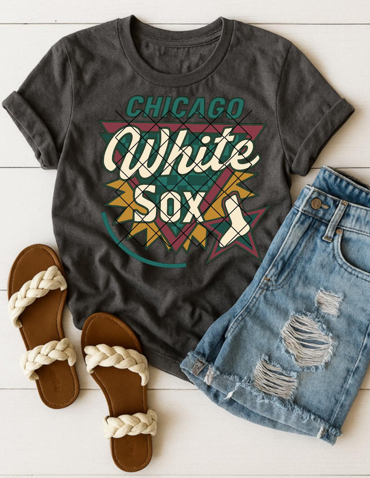 Vintage White Sox DTF Transfer