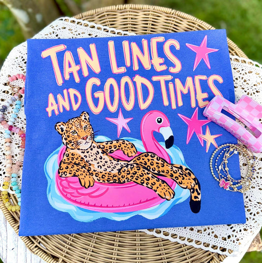 Good Times Tan Lines Summer DTF Transfer