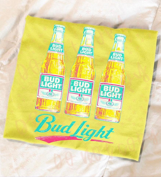 Neon Bud1 DTF Transfer