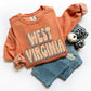 West Virginia Retro Distressed DTF Transfer