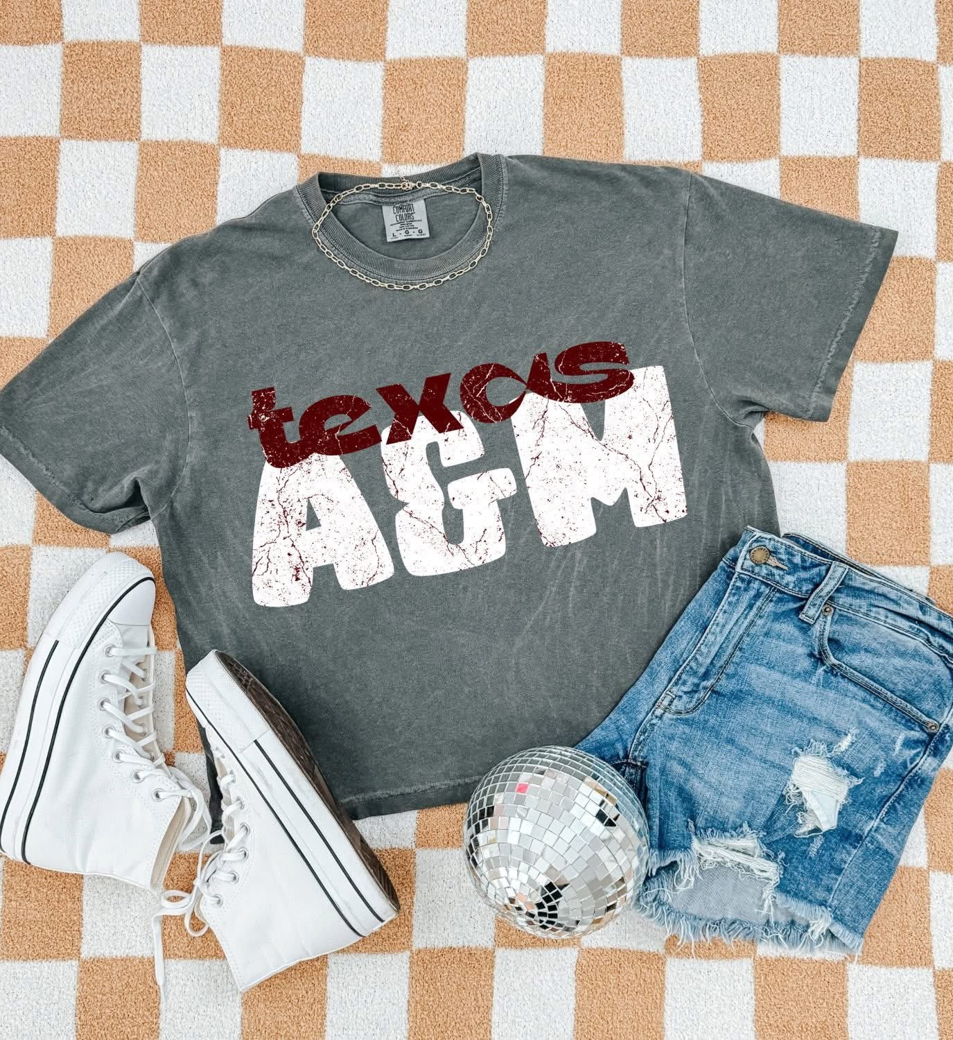 Crackle Texas A DTF Transfer