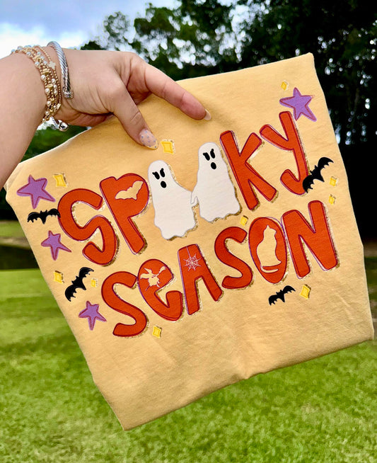 Spooky Season Ghost Halloween DTF Transfer