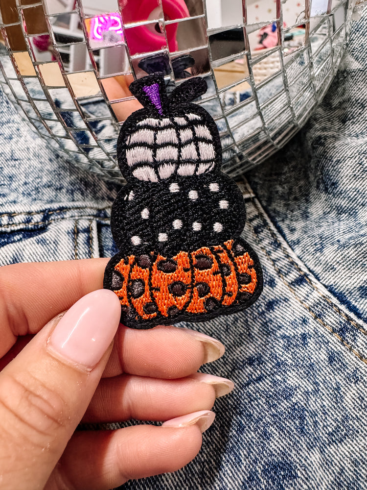 Pumpkin Trio Hat/Jacket Patch