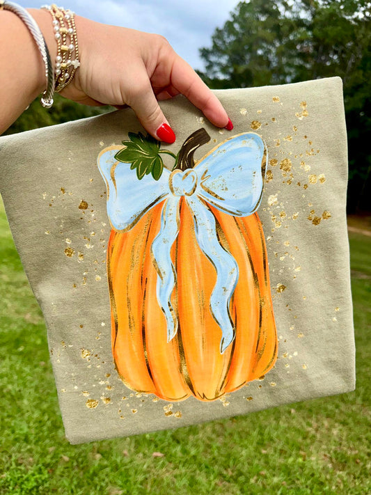 Oh my Gourd Doodle Pumpkin DTF Transfer