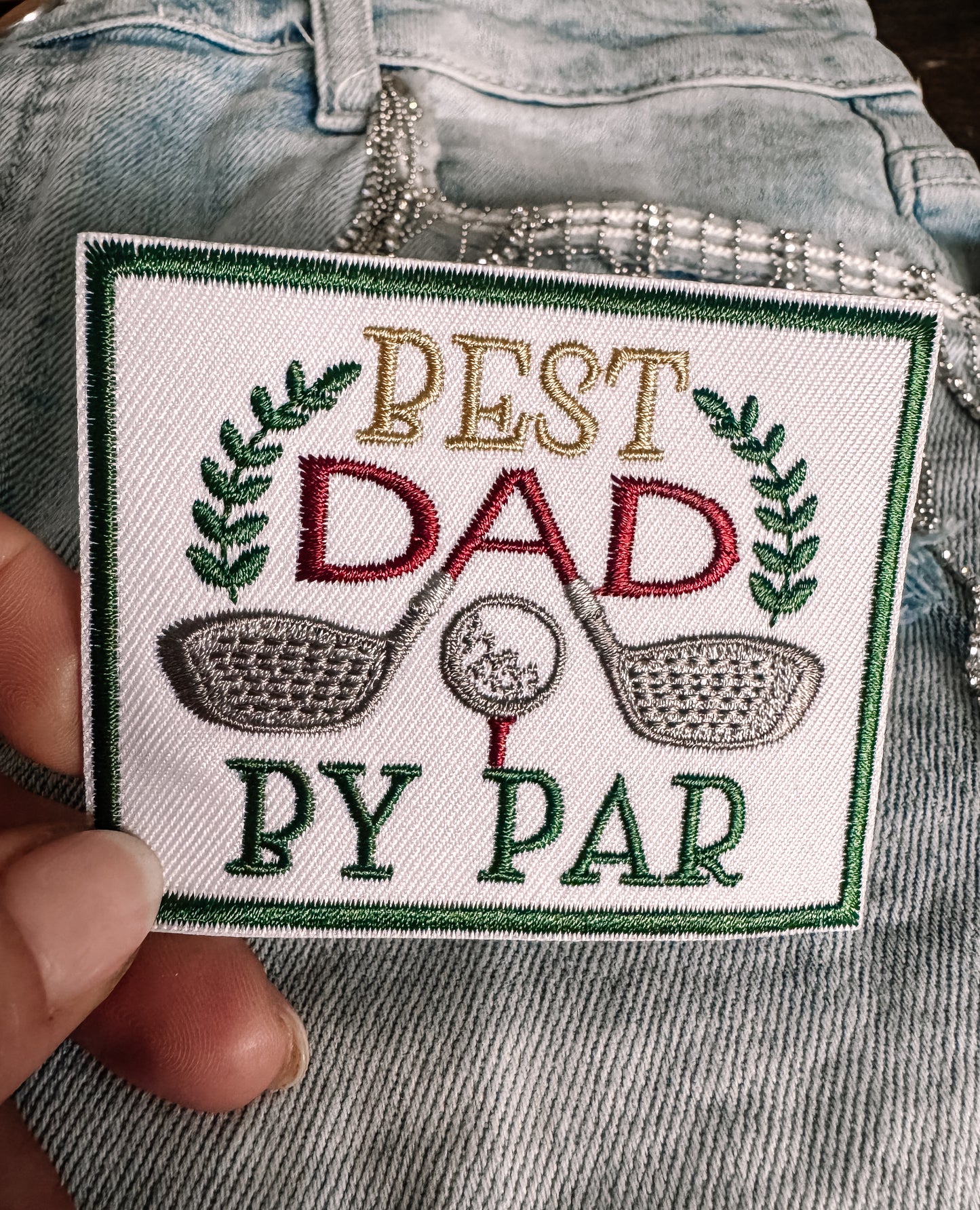 Best Dad by Par Hat/Pocket Patch