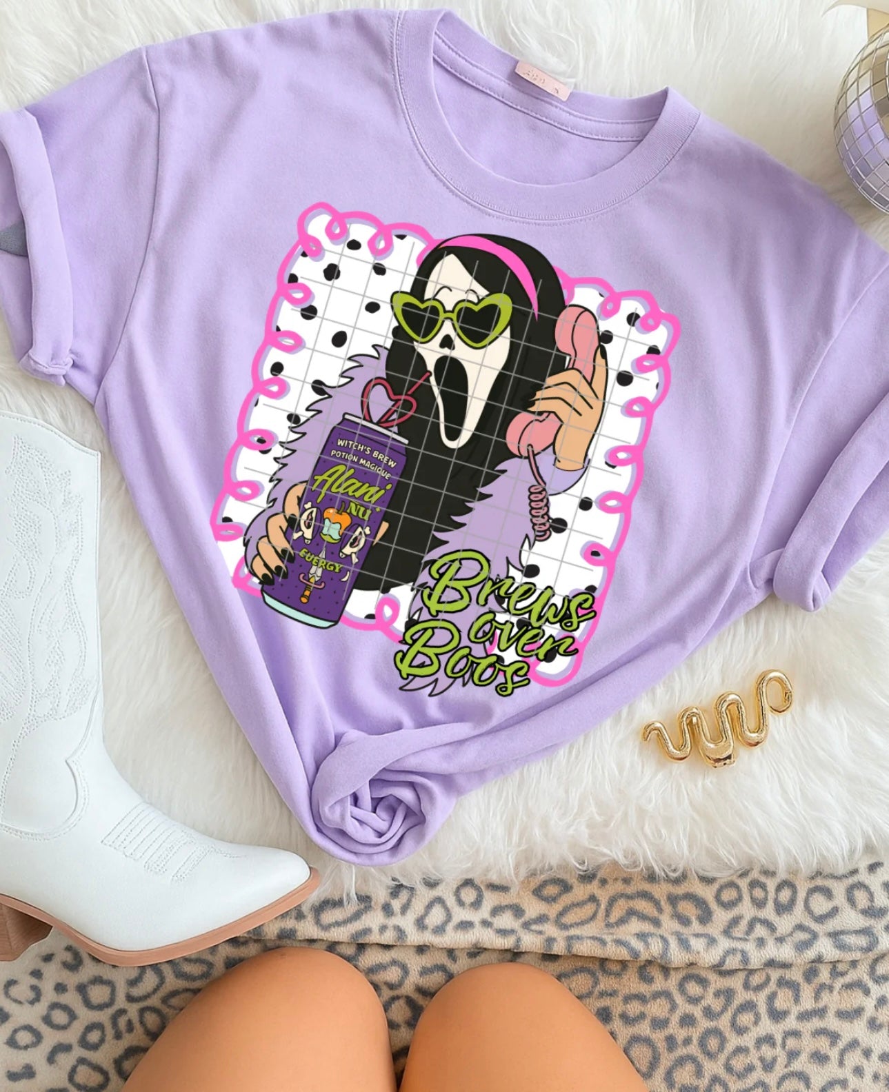 Brews Over Boos DTF Transfer