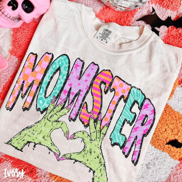 Momster Halloween DTF Transfer