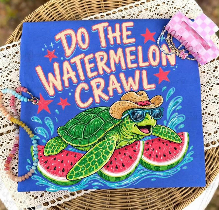 Do the Watermelon Crawl DTF Transfer