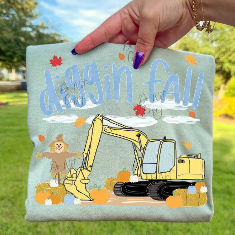 Diggin’ Fall DTF Transfer