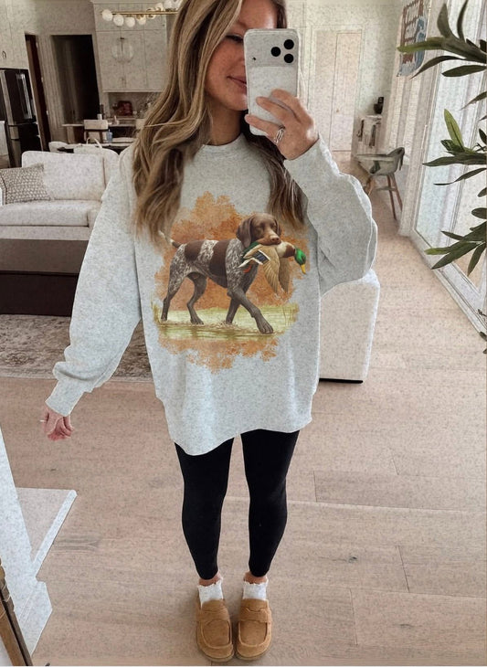 Hunting Pointer Mallard DTF Transfer