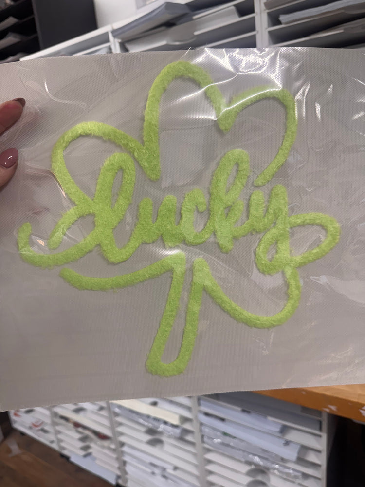 Lucky Clover Fuzzy Patch (Adult Size)