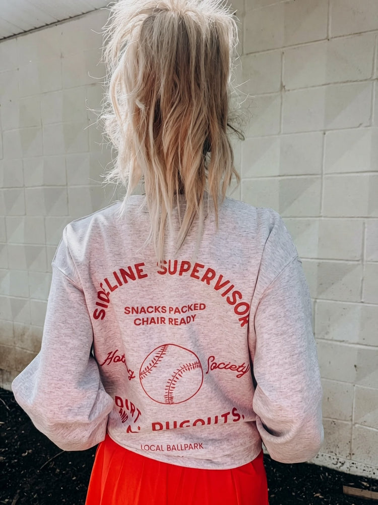 Sideline Supervisor Summer DTF Transfer (Front Pocket + Full Back)