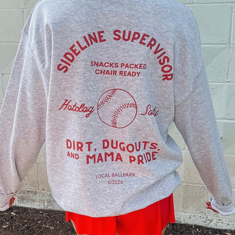 Sideline Supervisor Summer DTF Transfer (Front Pocket + Full Back)