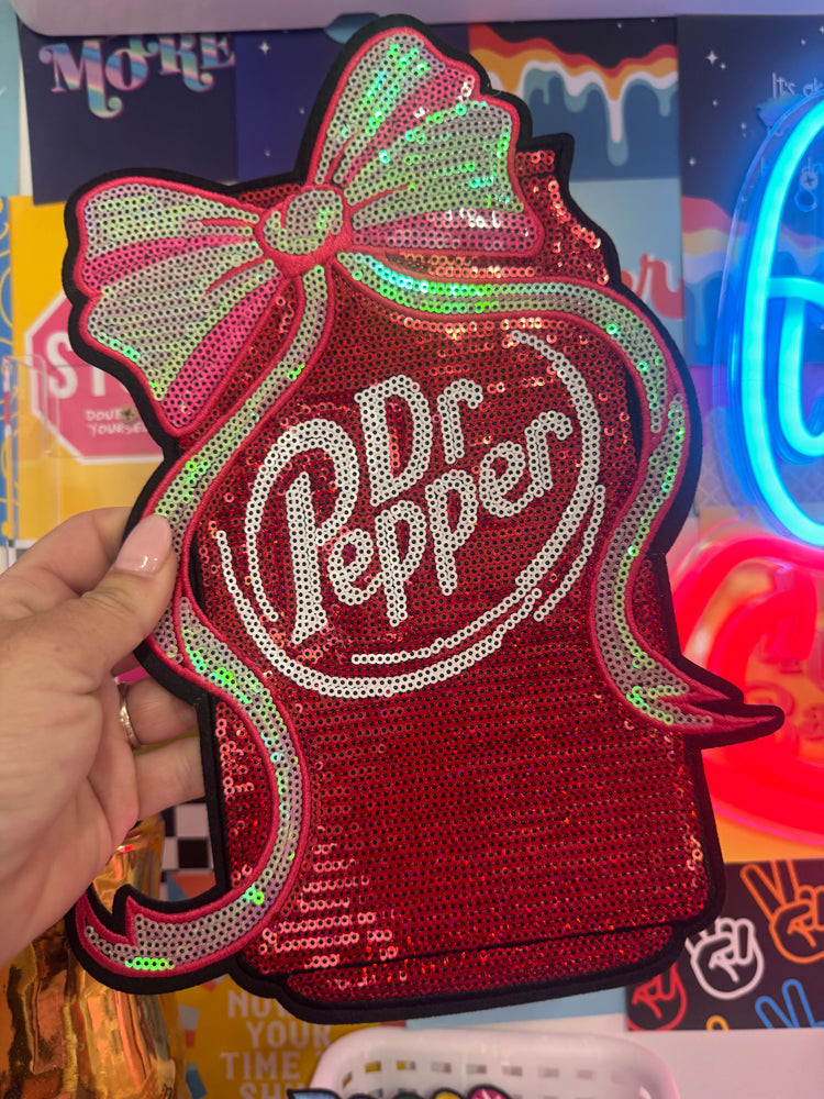 Dr Sequin Chenille Patch (Adult Size)