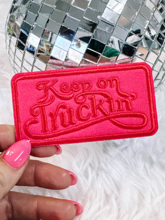 Keep on Truckin’ Hat/Pocket Patch