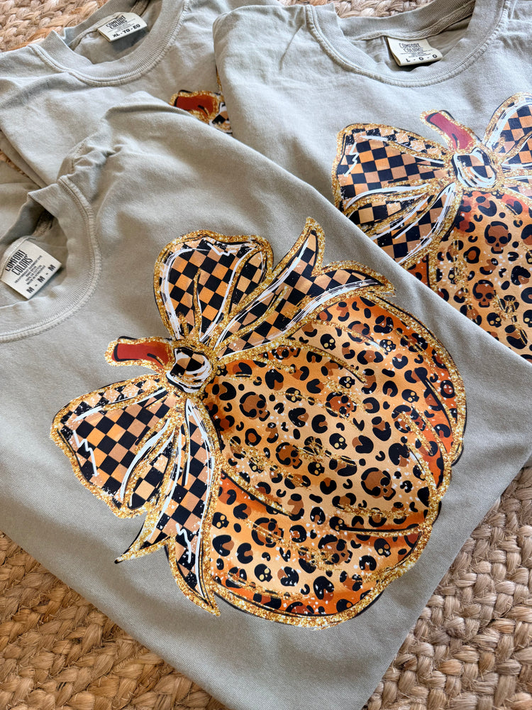 Leopard Skull Pumpkins DTF Transfer