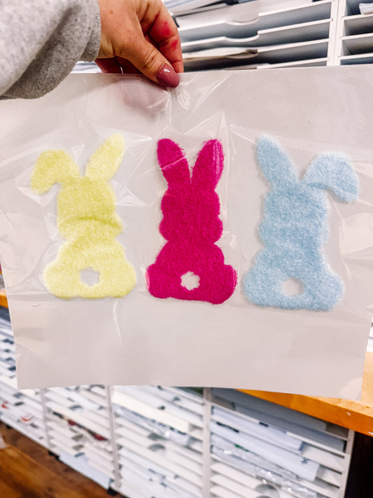 Bunny Trio Fuzzy Patch (Adult Size)