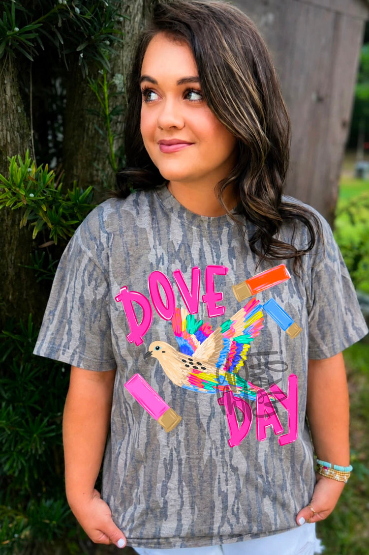 Dove Day DTF Transfer