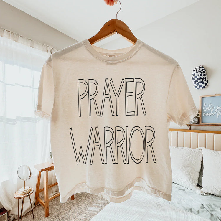 Prayer Warrior DTF Transfer