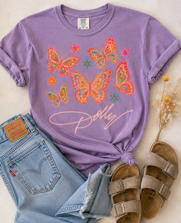 Butterfly Dolly DTF Transfer