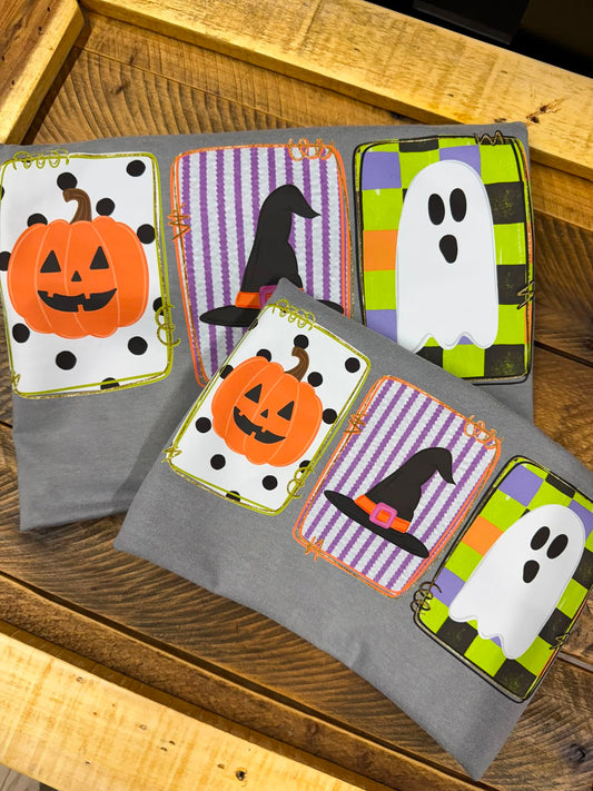 Halloween Framed Trio DTF Transfer