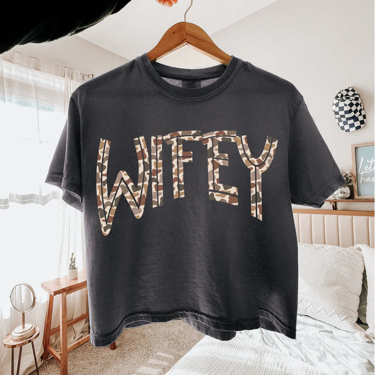 Camo Wifey DTF Transfer