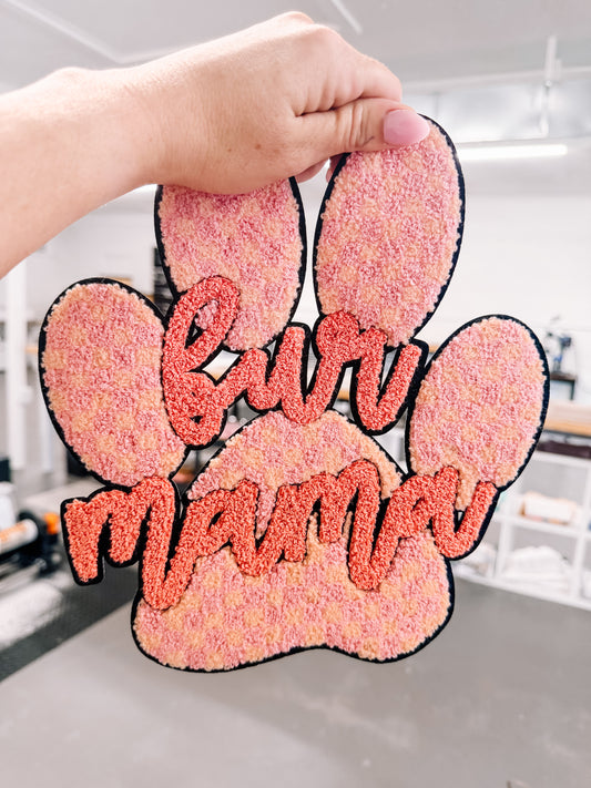 Fur Mama Chenille Patch