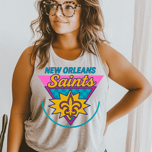 Saints Vintage DTF Transfer