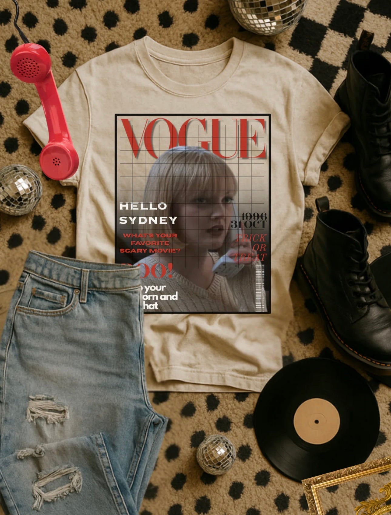 Magazine Sydney Halloween DTF Transfer