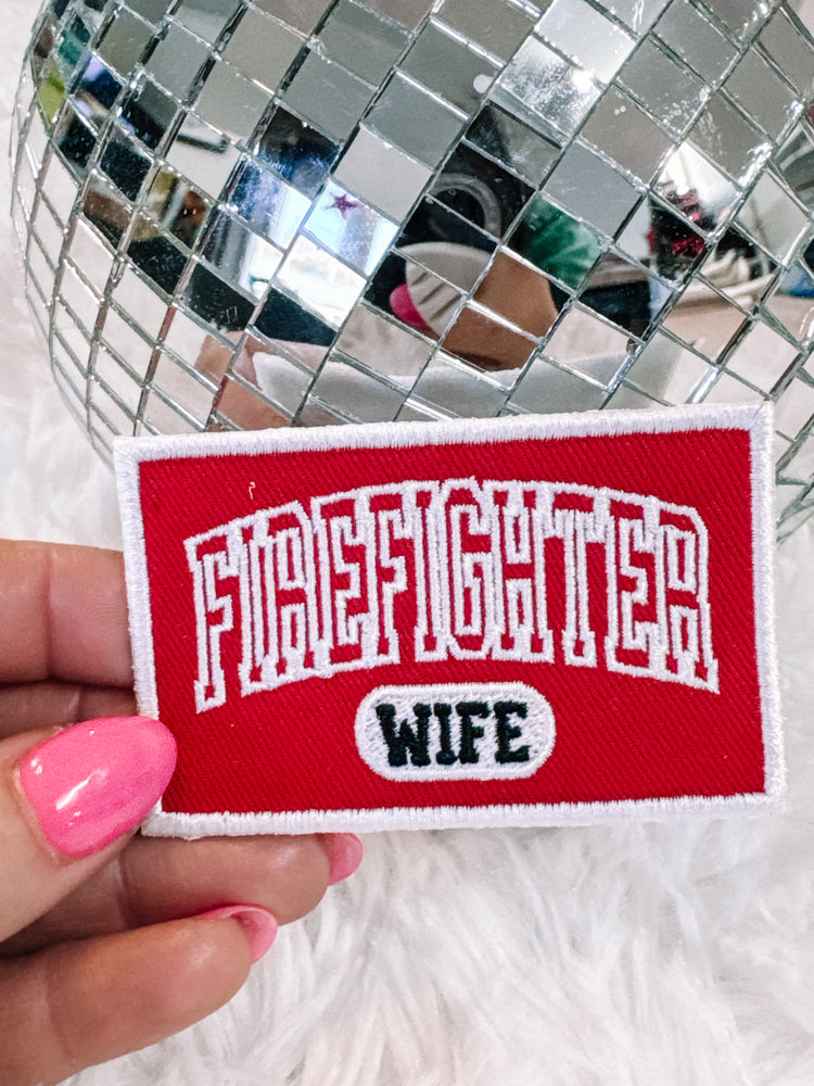 Firefighter Wife Hat/Pocket Patch
