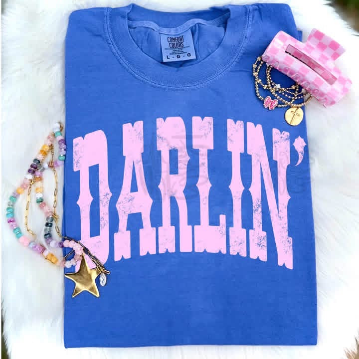 Darlin’ Pink Western DTF Transfer