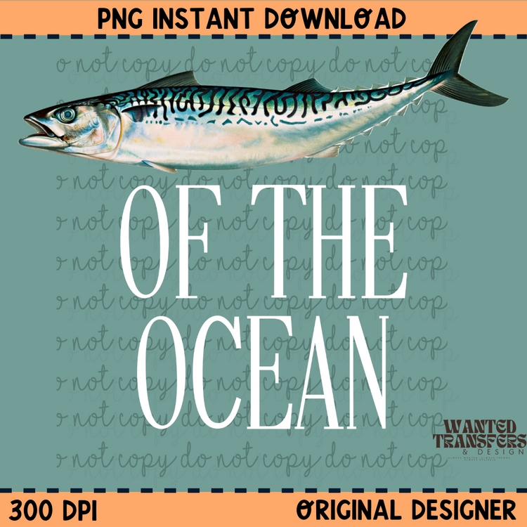 King of the Ocean PNG Digital Download