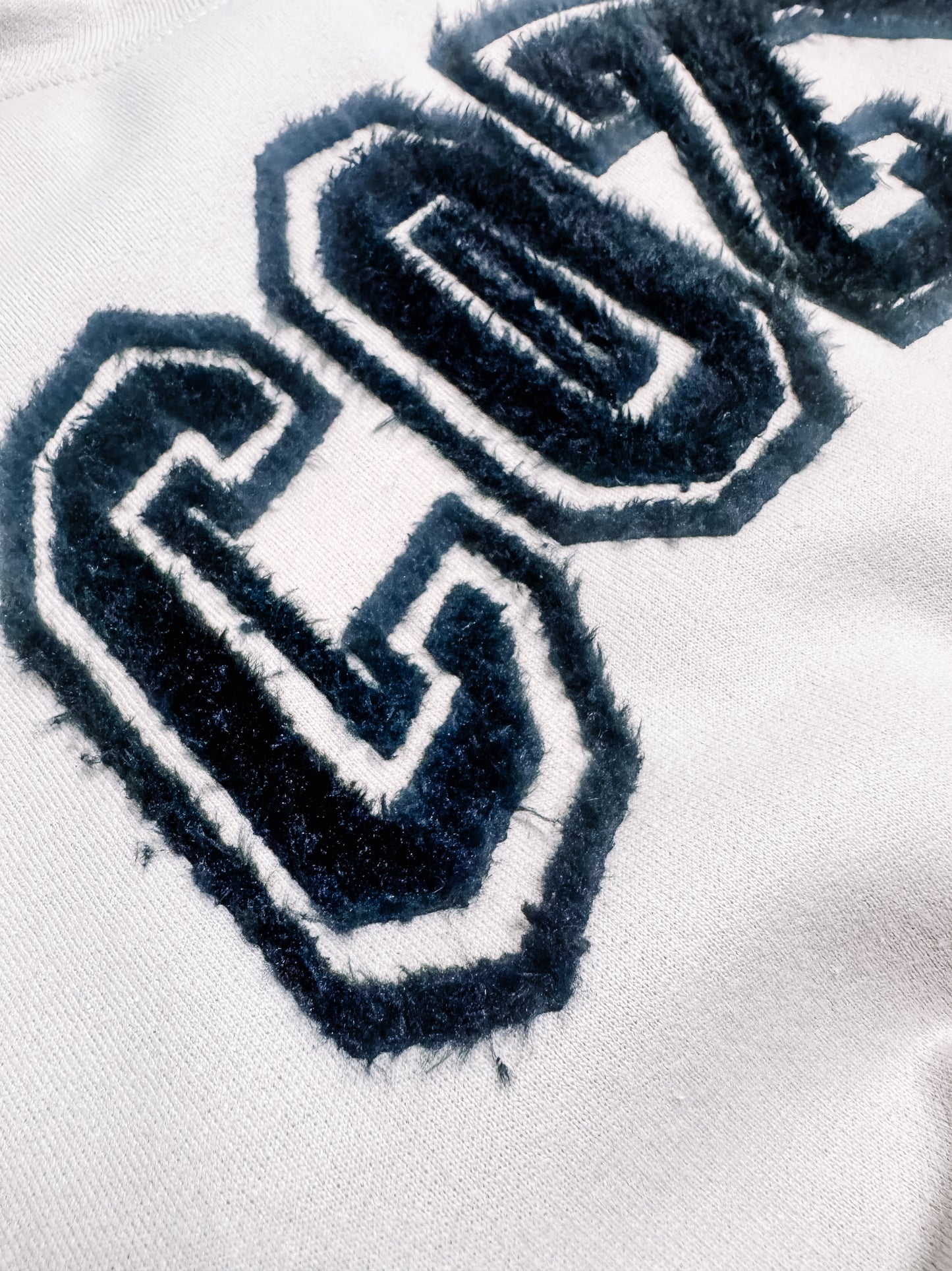 Cozy Black Fuzzy Patch (Adult Size)