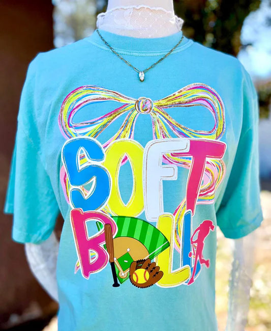 Coquette Softball DTF Transfer