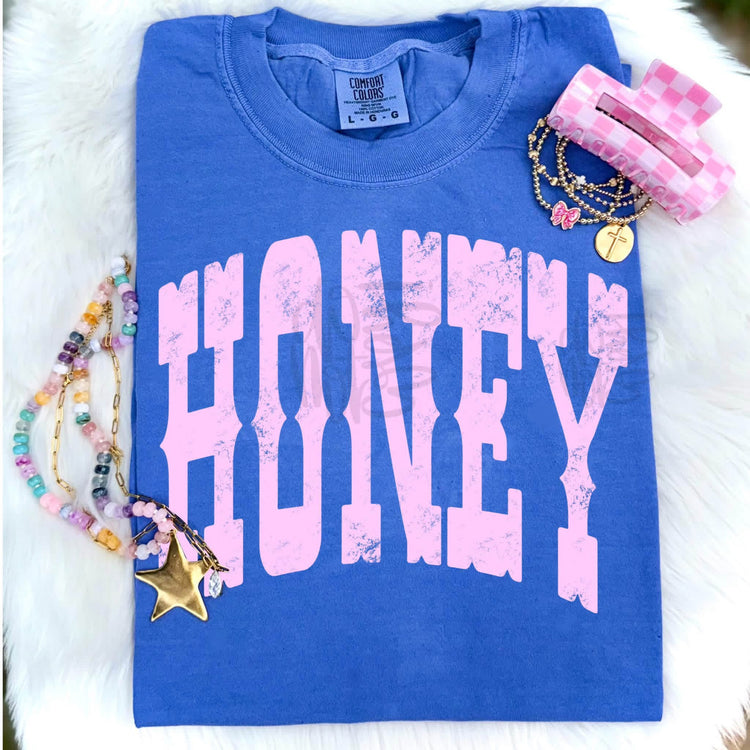 Honey Pink Western DTF Transfer