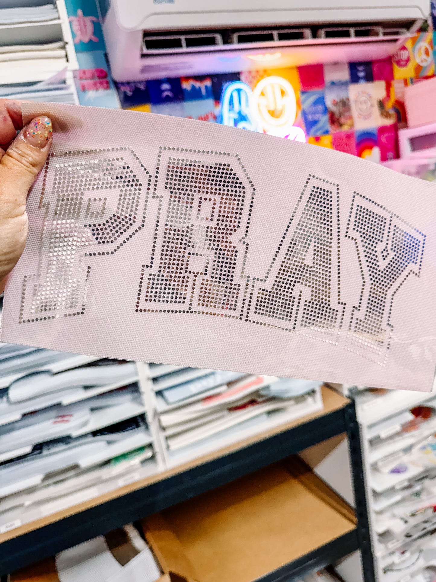 Pray Spangle Transfer