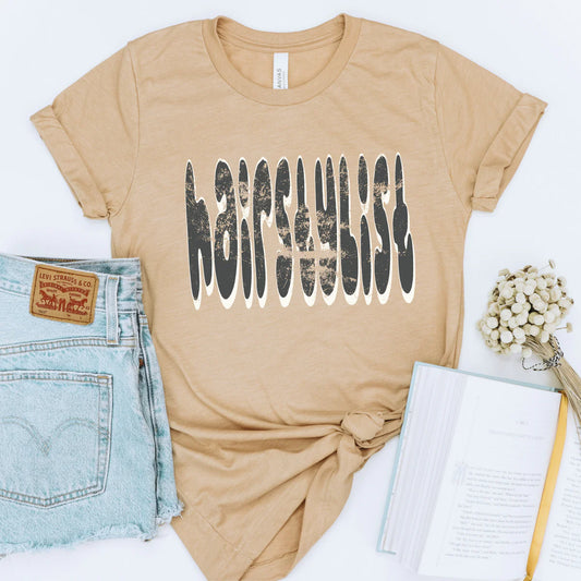 Hairstylist Retro Distressed DTF Transfer